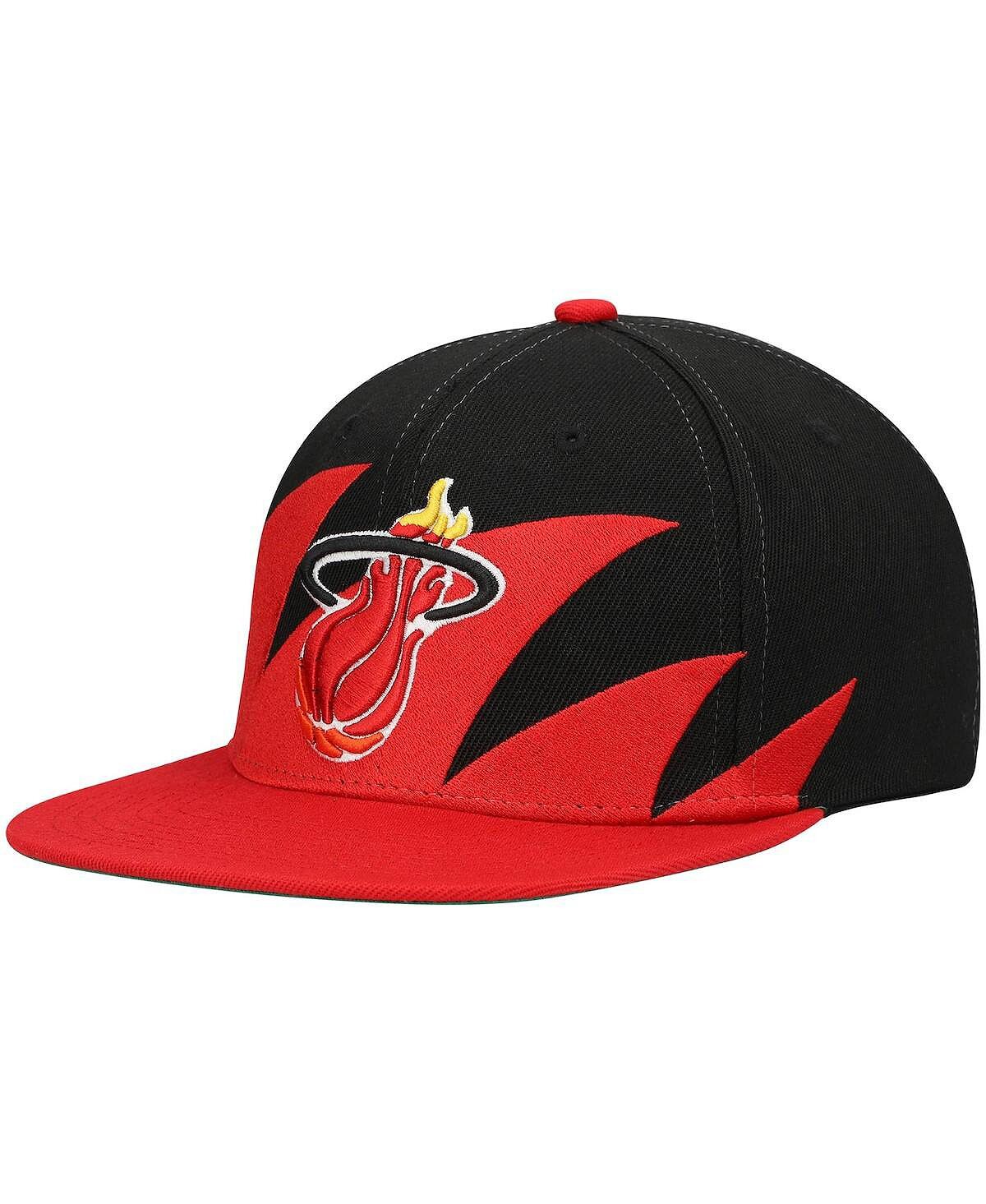 Мужская черно-красная кепка Miami Heat из твердой древесины Classics Sharktooth Snapback Mitchell & Ness
Мужская черно-красная кепка Miami Heat из твердой древесины Classics Sharktooth Snapback Mitchell & Ness