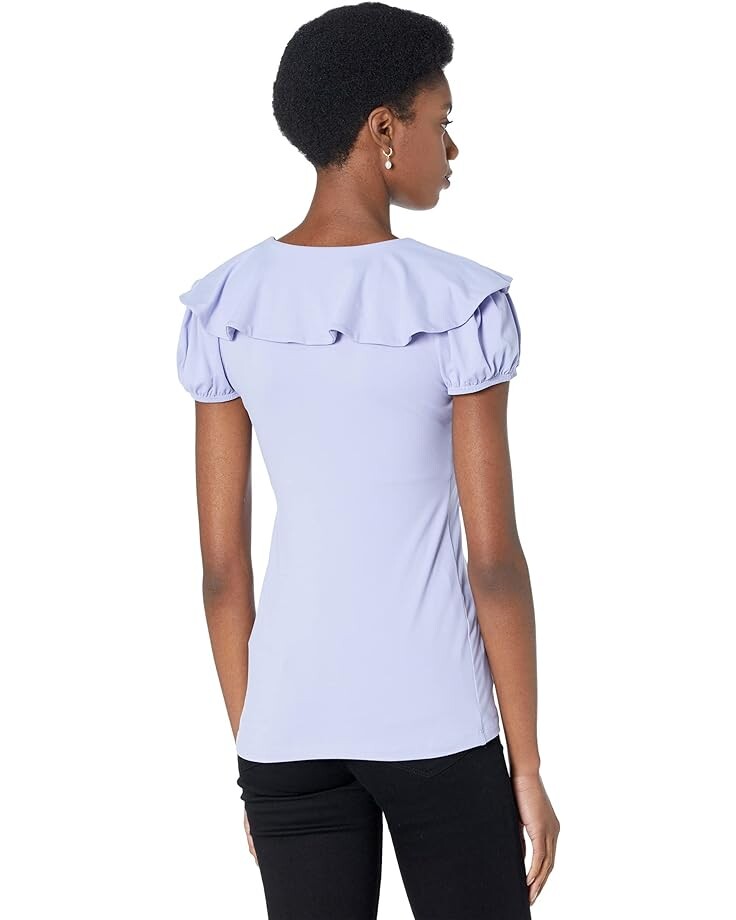 Топ Susana Monaco V-Neck Ruffle Puff Sleeve Top, цвет Sweet Lavender
Топ Susana Monaco V-Neck Ruffle Puff Sleeve Top, цвет Sweet Lavender