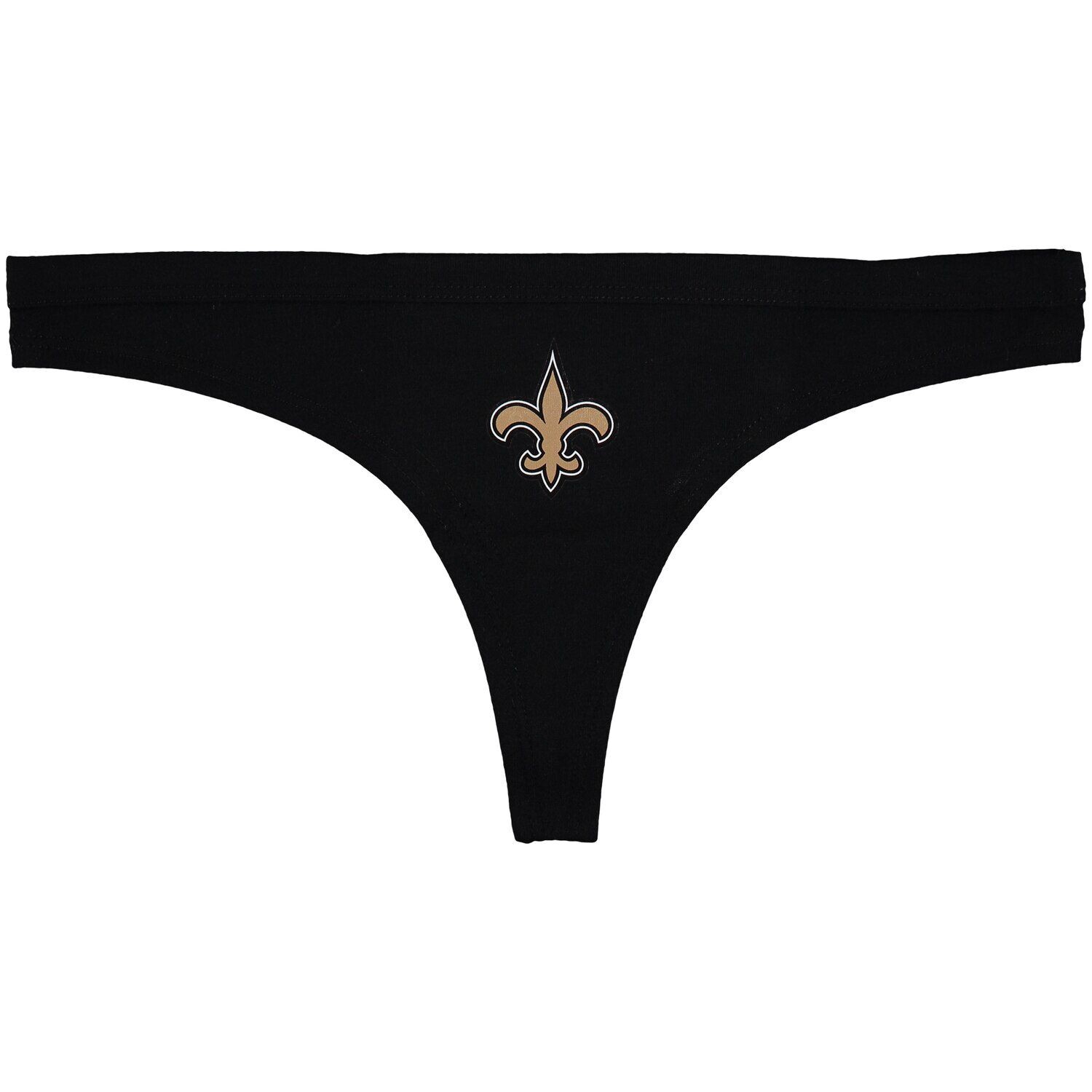 Женские спортивные черные стринги с однотонным логотипом New Orleans Saints Concepts
Женские спортивные черные стринги с однотонным логотипом New Orleans Saints Concepts
