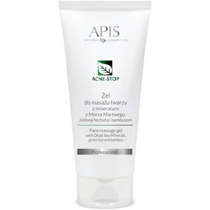 Apis Профессиональный массажный гель для лица Acne Stop с минералами Мертвого моря, зеленым чаем и бамбуком 200 мл, Bipin
Apis Профессиональный массажный гель для лица Acne Stop с минералами Мертвого моря, зеленым чаем и бамбуком 200 мл, Bipin