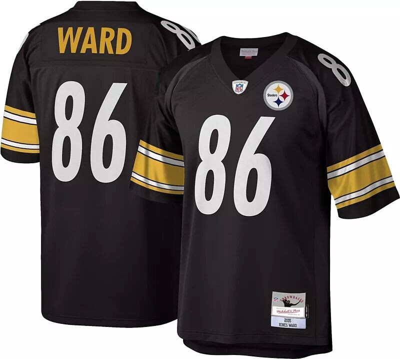 Мужская футболка Mitchell & Ness Pittsburgh Steelers Hines Ward # 86, черная, 2005 г.
Мужская футболка Mitchell & Ness Pittsburgh Steelers Hines Ward # 86, черная, 2005 г.