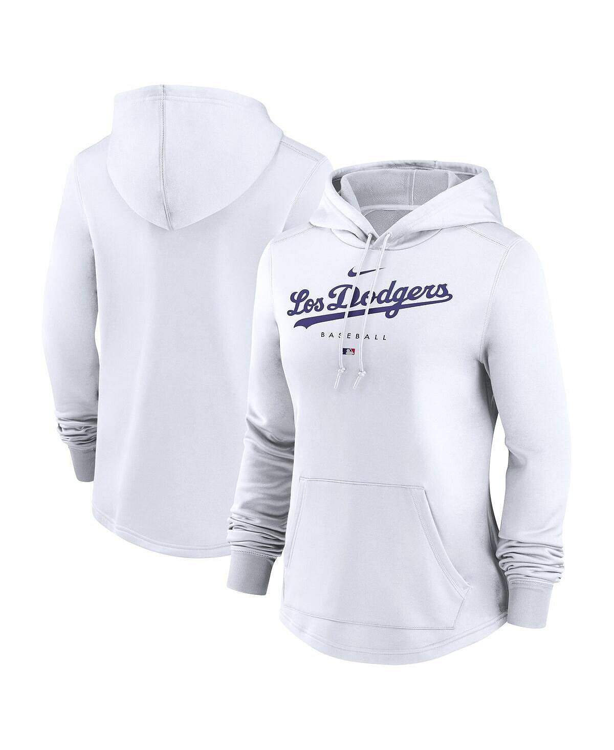 Женский белый пуловер с капюшоном Los Angeles Dodgers City Connect Pregame Performance Nike, белый
Женский белый пуловер с капюшоном Los Angeles Dodgers City Connect Pregame Performance Nike, белый