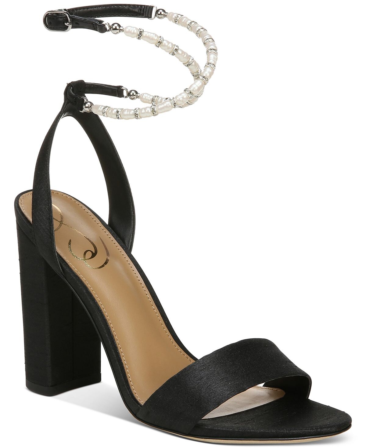 Женские босоножки Yanneli с декором и ремешком на щиколотке Sam Edelman, черный
Женские босоножки Yanneli с декором и ремешком на щиколотке Sam Edelman, черный