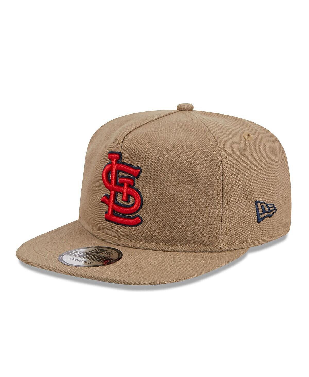 Мужская регулируемая кепка для гольфа цвета хаки St. Louis Cardinals Golfer New Era
Мужская регулируемая кепка для гольфа цвета хаки St. Louis Cardinals Golfer New Era