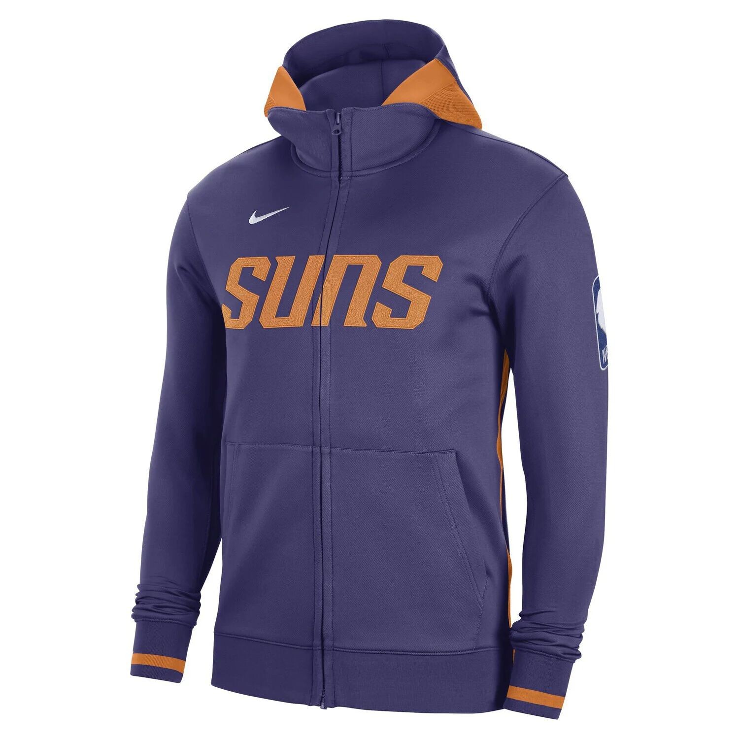 Мужская фиолетовая толстовка с молнией во всю длину Phoenix Suns Authentic Showtime Performance Nike, Фиолетовый
Мужская фиолетовая толстовка с молнией во всю длину Phoenix Suns Authentic Showtime Performance Nike, Фиолетовый