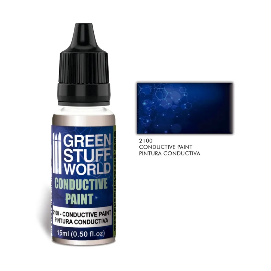 Проводящая краска, Paint - Special Effects Paints & Texturing (Green Stuff World)
Проводящая краска, Paint - Special Effects Paints & Texturing (Green Stuff World)