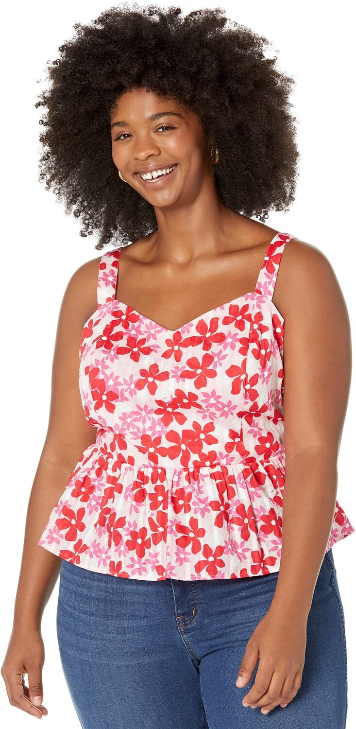 Топ Draper James Plus Size Martie Tie Back Top in Exploded Daisies, цвет Pink Multi
Топ Draper James Plus Size Martie Tie Back Top in Exploded Daisies, цвет Pink Multi