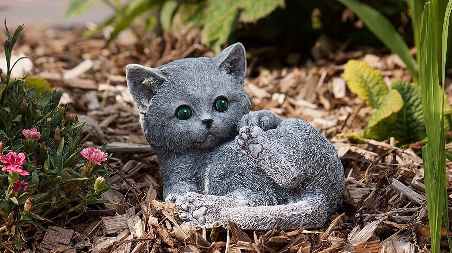 Stoneandstyle каменная фигурка кошка Белла морозостойкая садовая фигурка из литого камня
Stoneandstyle каменная фигурка кошка Белла морозостойкая садовая фигурка из литого камня