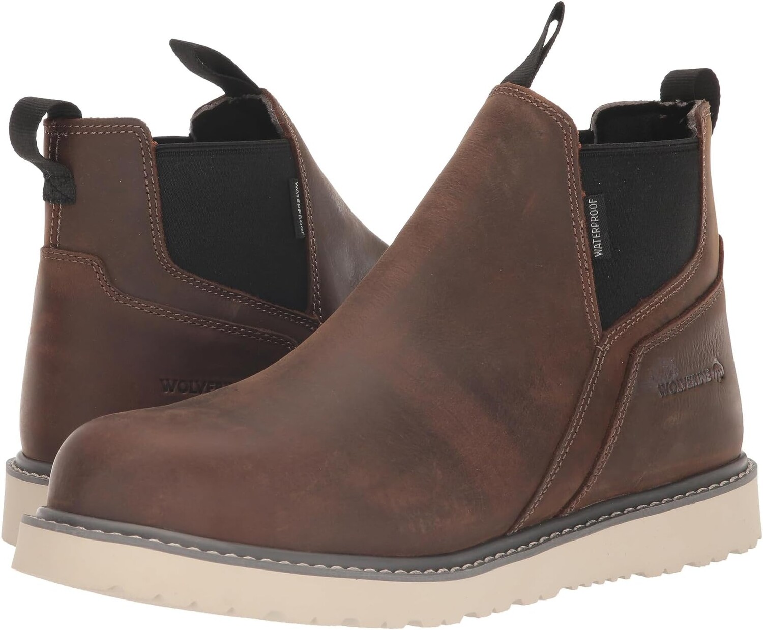 Рабочая обувь водонепроницаемая со стальным носком Trade Wedge Waterproof Steel Toe Romeo Wolverine, цвет Sudan Brown
Рабочая обувь водонепроницаемая со стальным носком Trade Wedge Waterproof Steel Toe Romeo Wolverine, цвет Sudan Brown