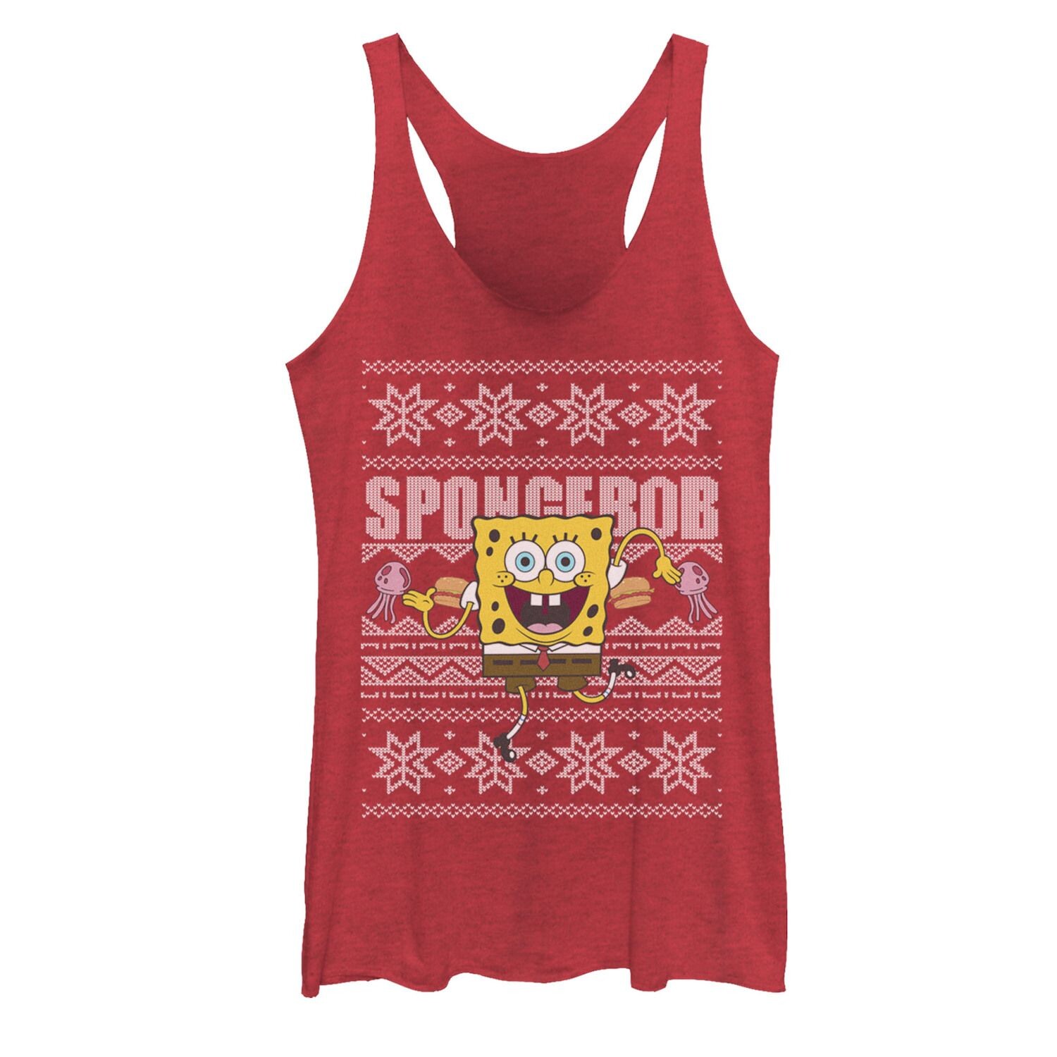 Детская футболка Nickelodeon SpongeBob SquarePants Dancing Ugly Christmas Sweater Tank Top Licensed Character
Детская футболка Nickelodeon SpongeBob SquarePants Dancing Ugly Christmas Sweater Tank Top Licensed Character
