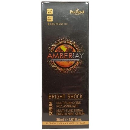 Amberray Bright Shock Сыворотка Многофункциональная против морщин стимулирует Farmona
Amberray Bright Shock Сыворотка Многофункциональная против морщин стимулирует Farmona