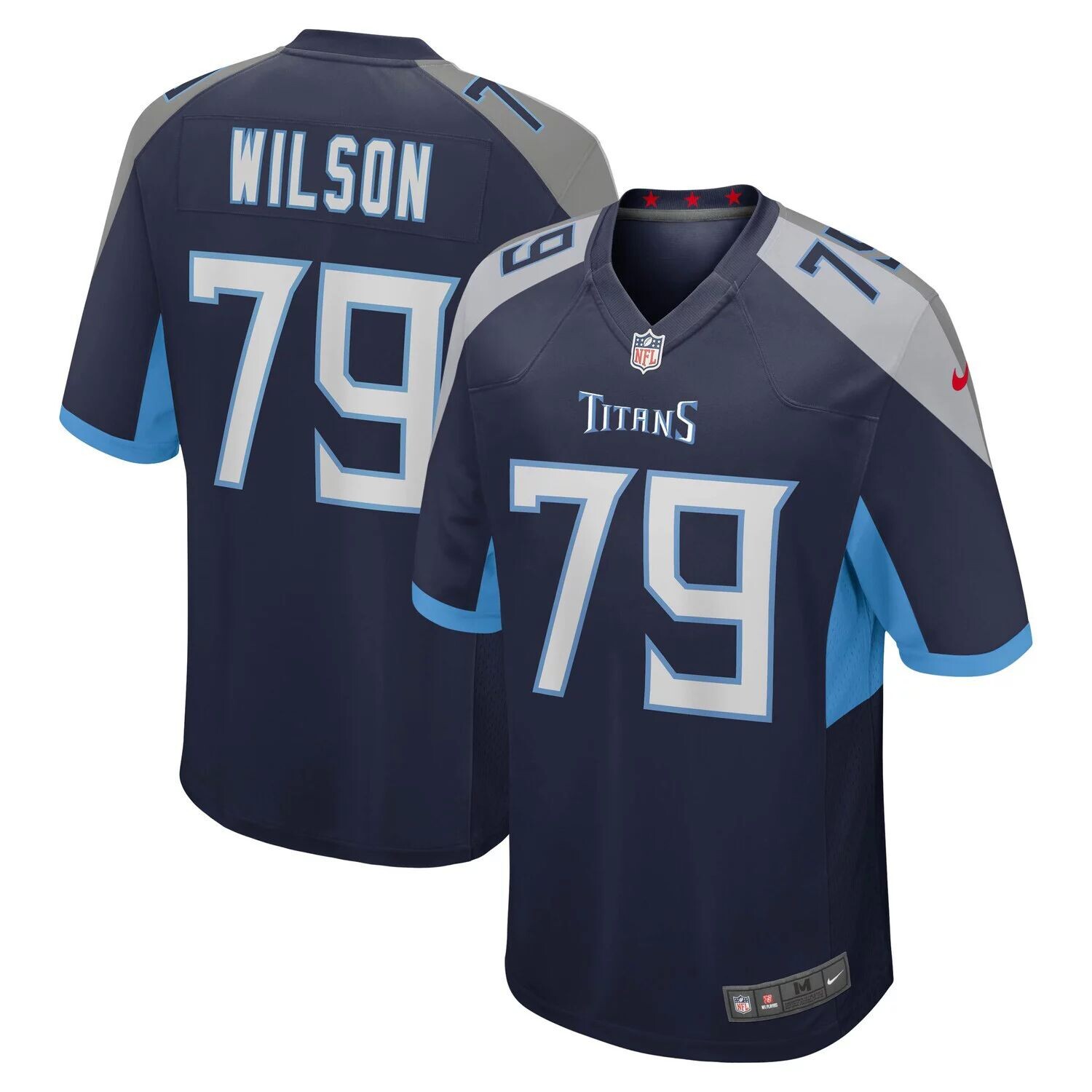 Мужское джерси темно-синего цвета Tennessee Titans Game от Isaiah Wilson Nike, Синий
Мужское джерси темно-синего цвета Tennessee Titans Game от Isaiah Wilson Nike, Синий