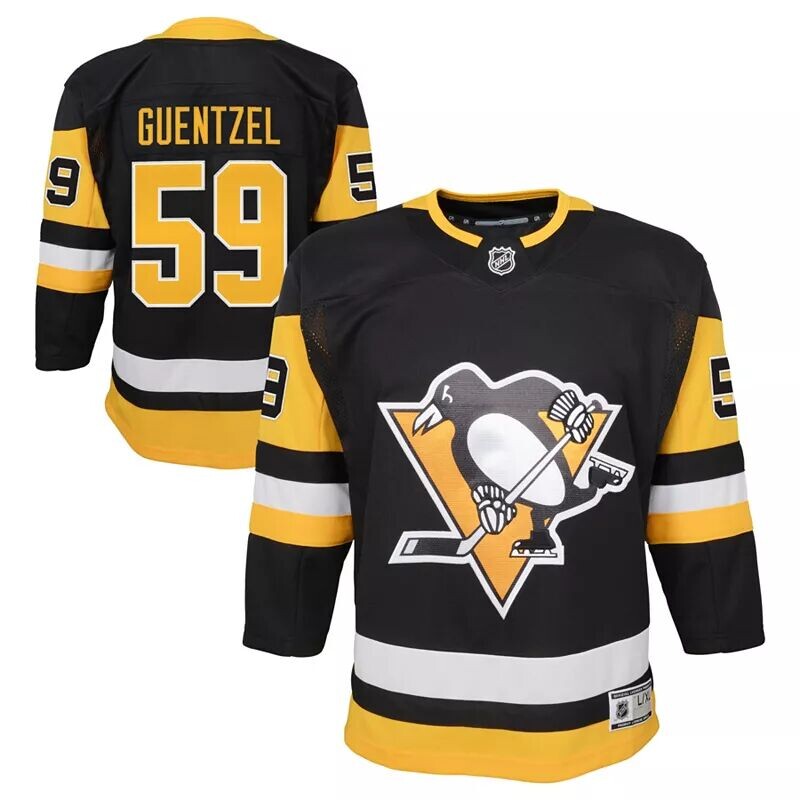 Молодёжная домашняя майка Nhl Питтсбург Пингвинз Джейк Гюнцель № 59 Premier
Молодёжная домашняя майка Nhl Питтсбург Пингвинз Джейк Гюнцель № 59 Premier