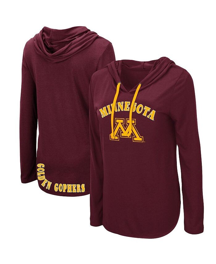 Женская бордовая легкая футболка с длинными рукавами и капюшоном Minnesota Golden Gophers My Lover Colosseum, красный
Женская бордовая легкая футболка с длинными рукавами и капюшоном Minnesota Golden Gophers My Lover Colosseum, красный