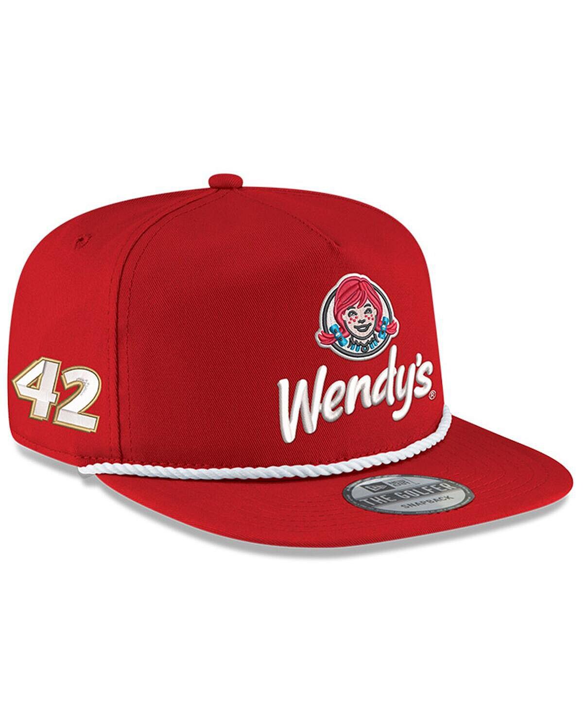 Мужская кепка Snapback для гольфиста Scarlet Noah Gragson Wendy's Golfer Snapback New Era
Мужская кепка Snapback для гольфиста Scarlet Noah Gragson Wendy's Golfer Snapback New Era