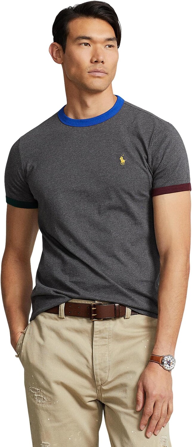 Классическая футболка из джерси с цветными блоками Polo Ralph Lauren, цвет Barclay Heather Multi
Классическая футболка из джерси с цветными блоками Polo Ralph Lauren, цвет Barclay Heather Multi