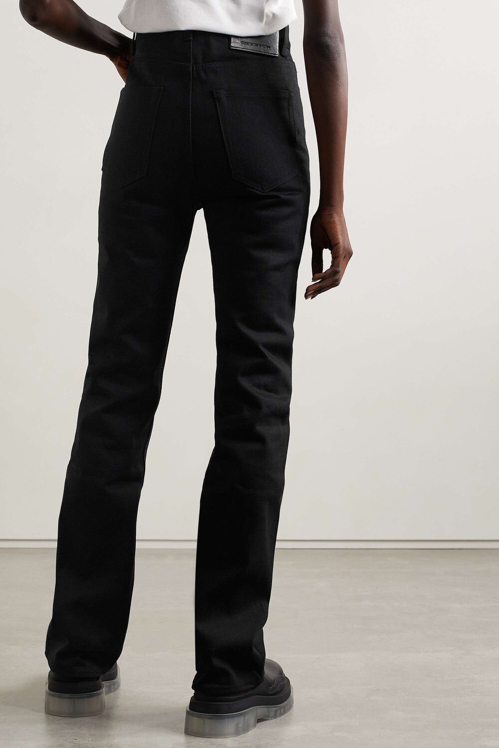 RICK OWENS RICK OWENS + DRKSHDW Jim расклешенные джинсы с высокой посадкой, черный, черный
RICK OWENS RICK OWENS + DRKSHDW Jim расклешенные джинсы с высокой посадкой, черный, черный
