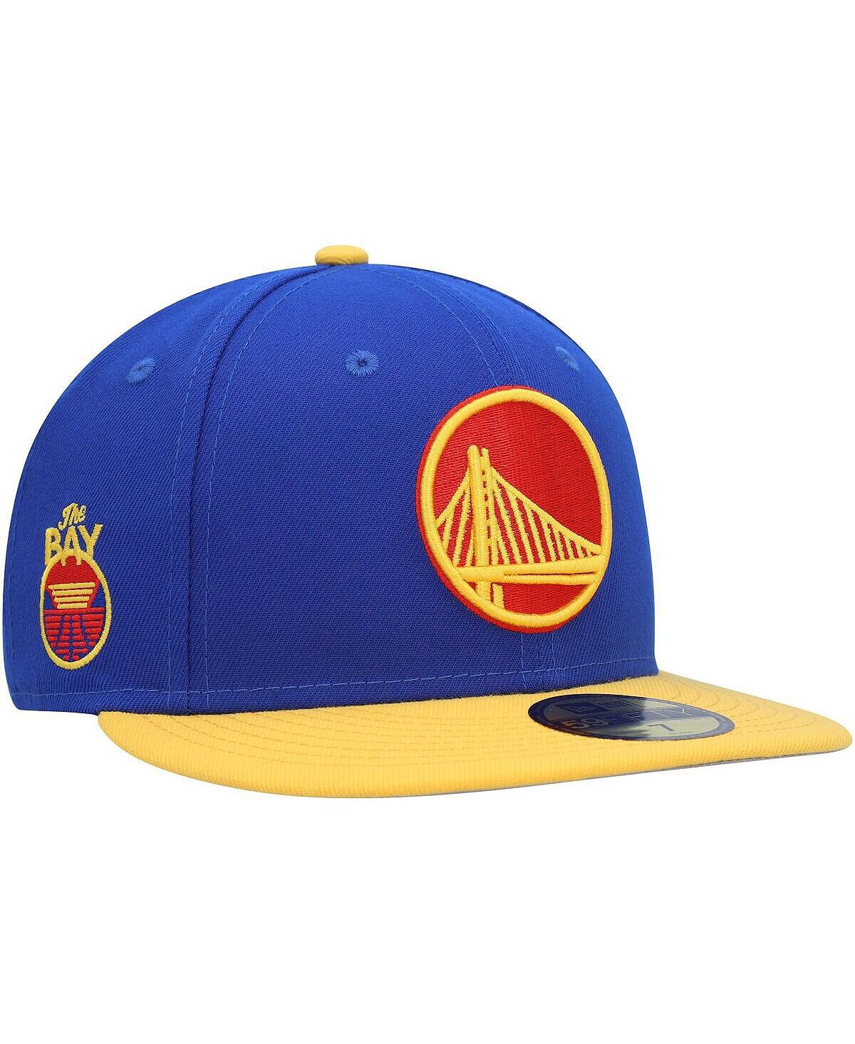 Мужская синяя приталенная кепка Golden State Warriors 59FIFTY с боковой нашивкой New Era
Мужская синяя приталенная кепка Golden State Warriors 59FIFTY с боковой нашивкой New Era
