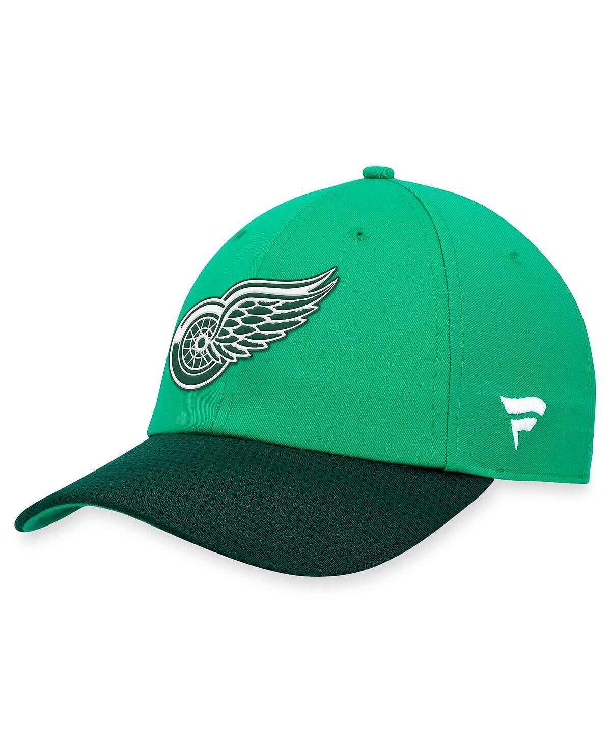 Мужская регулируемая шапка с логотипом Kelly Green Detroit Red Wings ко Дню Святого Патрика Fanatics
Мужская регулируемая шапка с логотипом Kelly Green Detroit Red Wings ко Дню Святого Патрика Fanatics