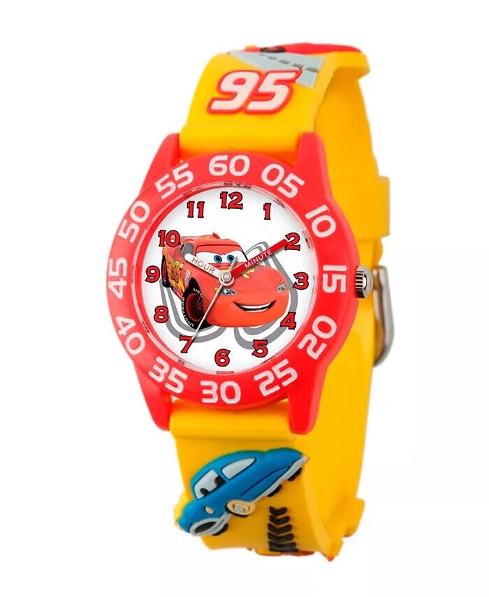 Красные пластиковые 3D-часы Disney Cars для мальчиков Time Teacher ewatchfactory, красный
Красные пластиковые 3D-часы Disney Cars для мальчиков Time Teacher ewatchfactory, красный