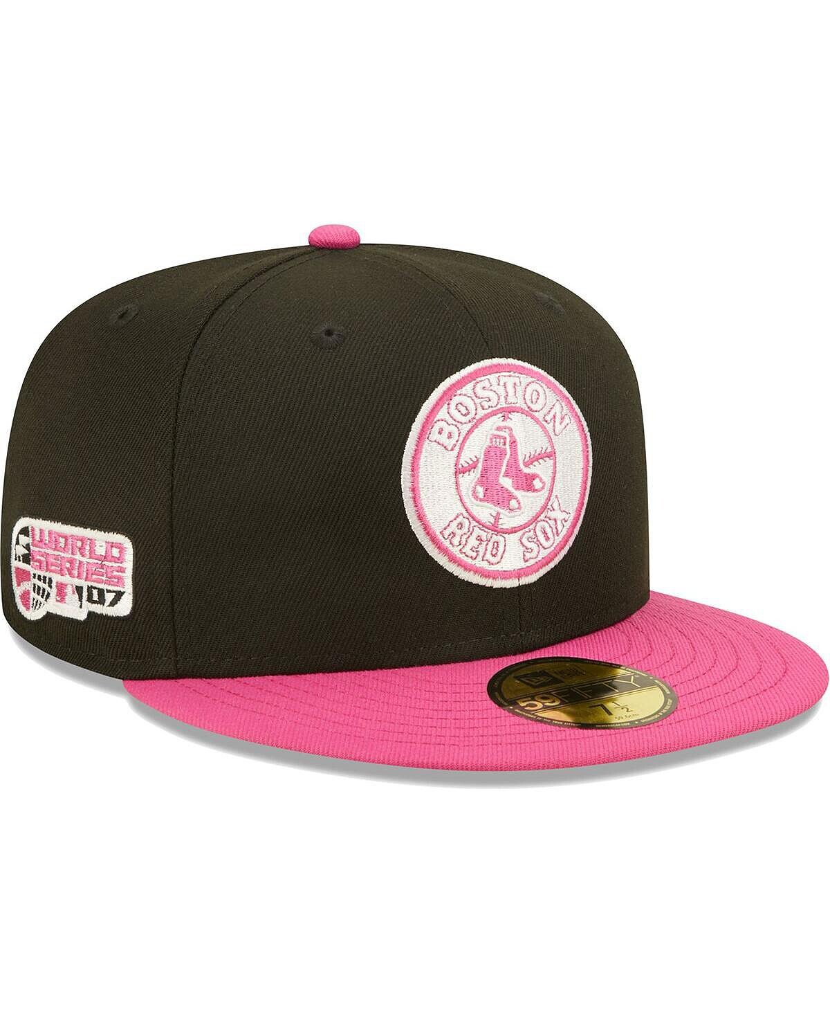 Мужская черная и розовая кепка Boston Red Sox 2007 World Series Champions Passion 59FIFTY. New Era
Мужская черная и розовая кепка Boston Red Sox 2007 World Series Champions Passion 59FIFTY. New Era
