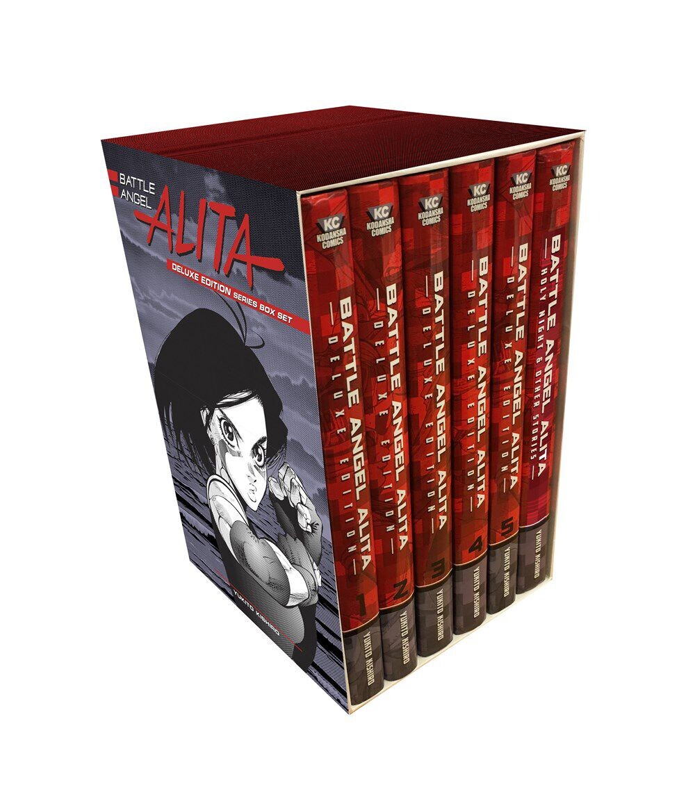 Манга Battle Angel Alita Deluxe Edition Complete Series Manga Box Set (Hardcover)
Манга Battle Angel Alita Deluxe Edition Complete Series Manga Box Set (Hardcover)