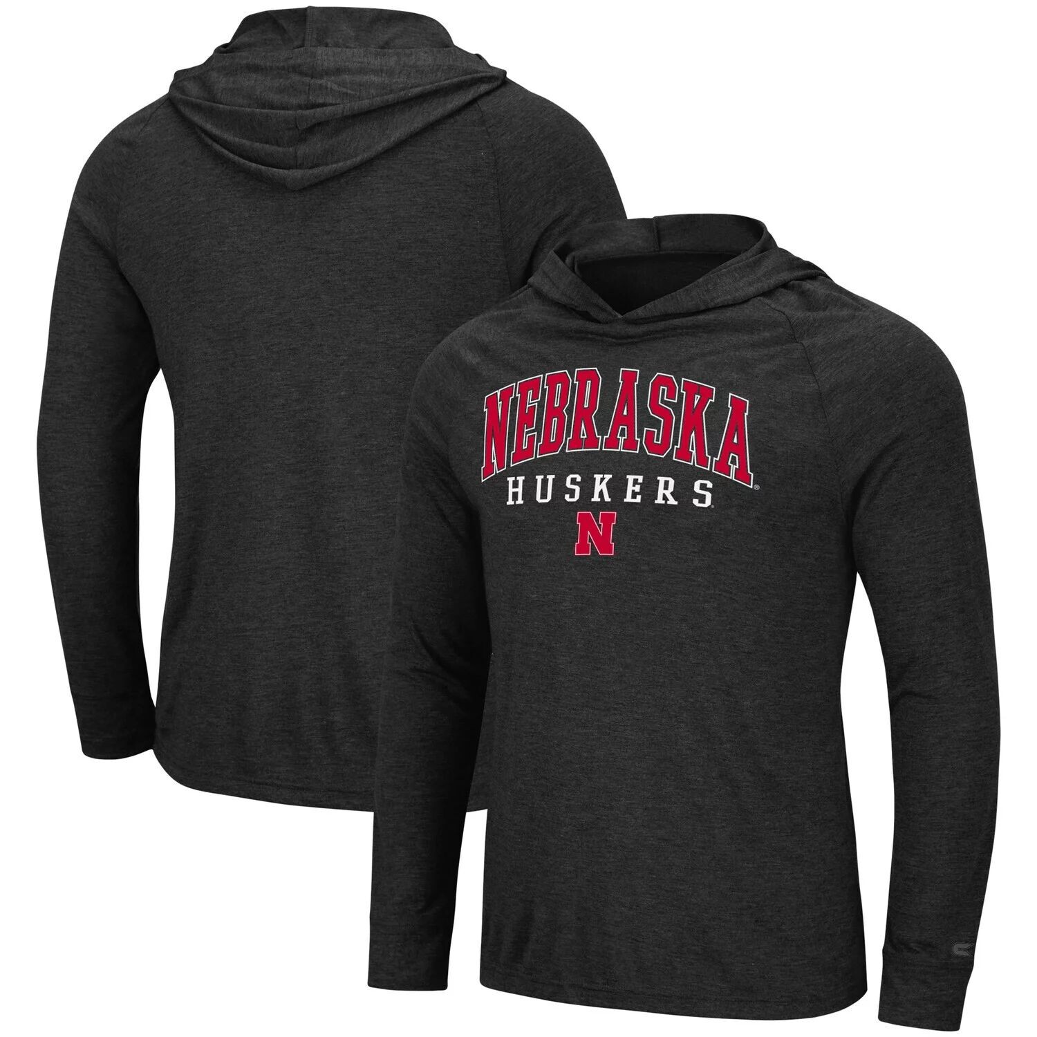 Мужская футболка цвета кампуса с длинными рукавами и капюшоном Nebraska Huskers Colosseum Heathered Charcoal
Мужская футболка цвета кампуса с длинными рукавами и капюшоном Nebraska Huskers Colosseum Heathered Charcoal