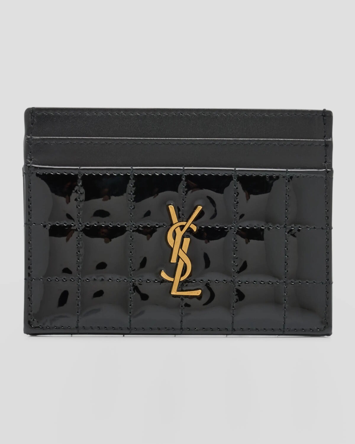 Чехол для карт Cassandre YSL из стеганой лакированной кожи Saint Laurent, цвет Noir
Чехол для карт Cassandre YSL из стеганой лакированной кожи Saint Laurent, цвет Noir