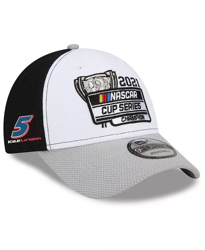Мужская бело-серая регулируемая кепка Kyle Larson, чемпион серии NASCAR Cup 2021 Victory Lane 9FORTY Snapback New Era, белый
Мужская бело-серая регулируемая кепка Kyle Larson, чемпион серии NASCAR Cup 2021 Victory Lane 9FORTY Snapback New Era, белый
