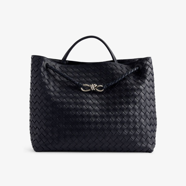 Большая кожаная сумка-тоут Andiamo с узором интреччато Bottega Veneta, цвет space-vintage si-spa
Большая кожаная сумка-тоут Andiamo с узором интреччато Bottega Veneta, цвет space-vintage si-spa