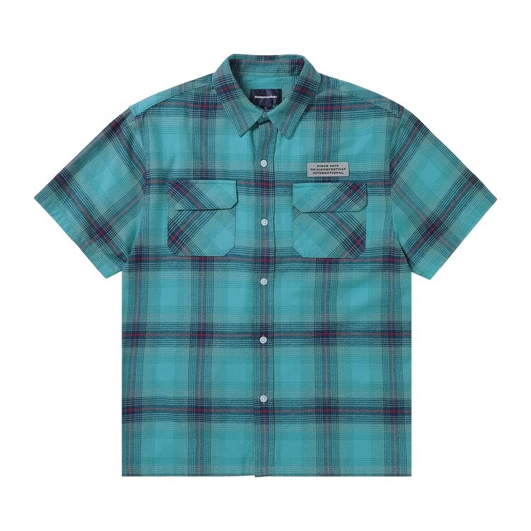 Рубашка Thisisneverthat thisisneverthat Ombre Check Short-Sleeve Shirt, зеленый
Рубашка Thisisneverthat thisisneverthat Ombre Check Short-Sleeve Shirt, зеленый