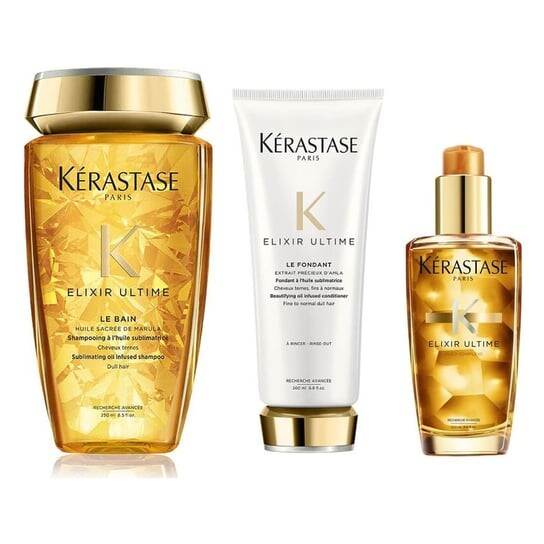 Уход за волосами: ванна 250мл, кондиционер 200мл, масло 100мл Kerastase, Elixir Ultime
Уход за волосами: ванна 250мл, кондиционер 200мл, масло 100мл Kerastase, Elixir Ultime