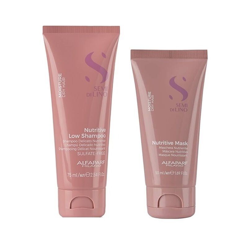 Увлажняющий набор для волос: шампунь Alfaparf Semi Di Lino Moisture Nutritive, 50 мл
Увлажняющий набор для волос: шампунь Alfaparf Semi Di Lino Moisture Nutritive, 50 мл