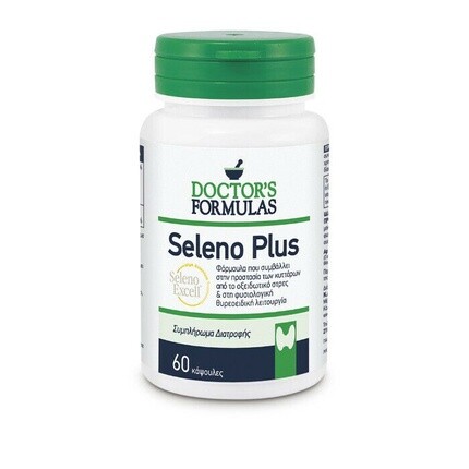 Doctor's Formulas Seleno Plus Formula Нормальная физиология щитовидной железы 60 капсул
Doctor's Formulas Seleno Plus Formula Нормальная физиология щитовидной железы 60 капсул