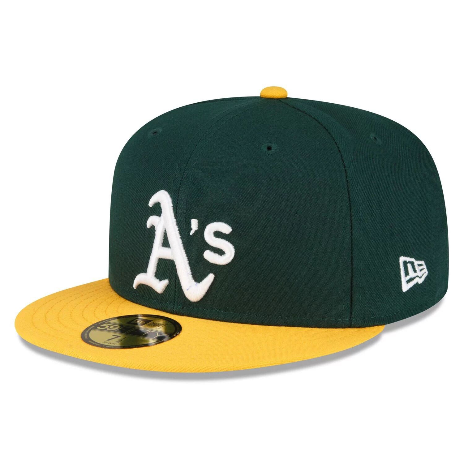 Мужская шляпа New Era Green/Gold Oakland Athletics из аутентичной коллекции, реплика 59FIFTY, приталенная шляпа
Мужская шляпа New Era Green/Gold Oakland Athletics из аутентичной коллекции, реплика 59FIFTY, приталенная шляпа