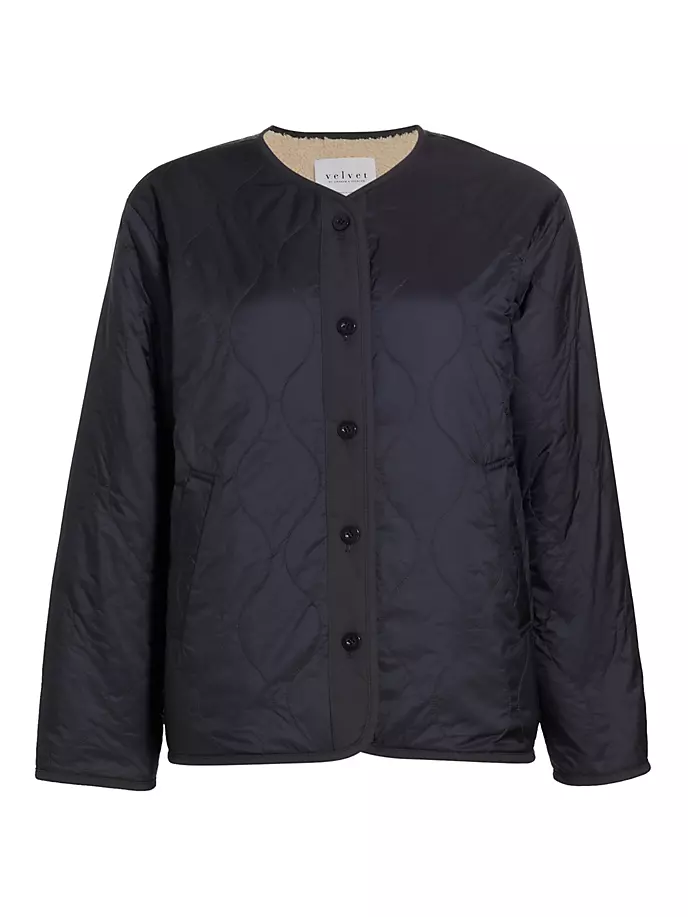 Стеганая куртка Marissa на подкладке из шерпы Velvet By Graham & Spencer, темно-синий
Стеганая куртка Marissa на подкладке из шерпы Velvet By Graham & Spencer, темно-синий