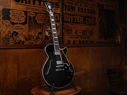 Электрогитара D'Angelico Premier SS Semi-Hollow Single Cutaway, Stop-Bar Tailpiece, Black Flake Free Shipping, Demo Video w/Gig Bag
Электрогитара D'Angelico Premier SS Semi-Hollow Single Cutaway, Stop-Bar Tailpiece, Black Flake Free Shipping, Demo Video w/Gig Bag