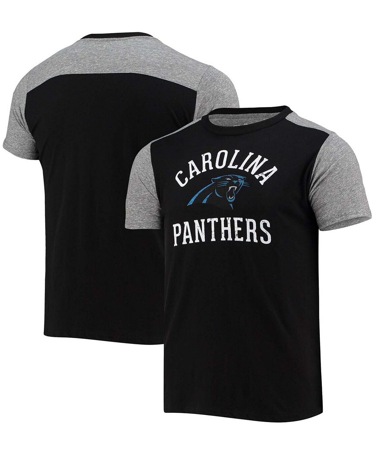 Мужская черно-серая футболка Carolina Panthers Field Goal Slub Majestic, Черный
Мужская черно-серая футболка Carolina Panthers Field Goal Slub Majestic, Черный