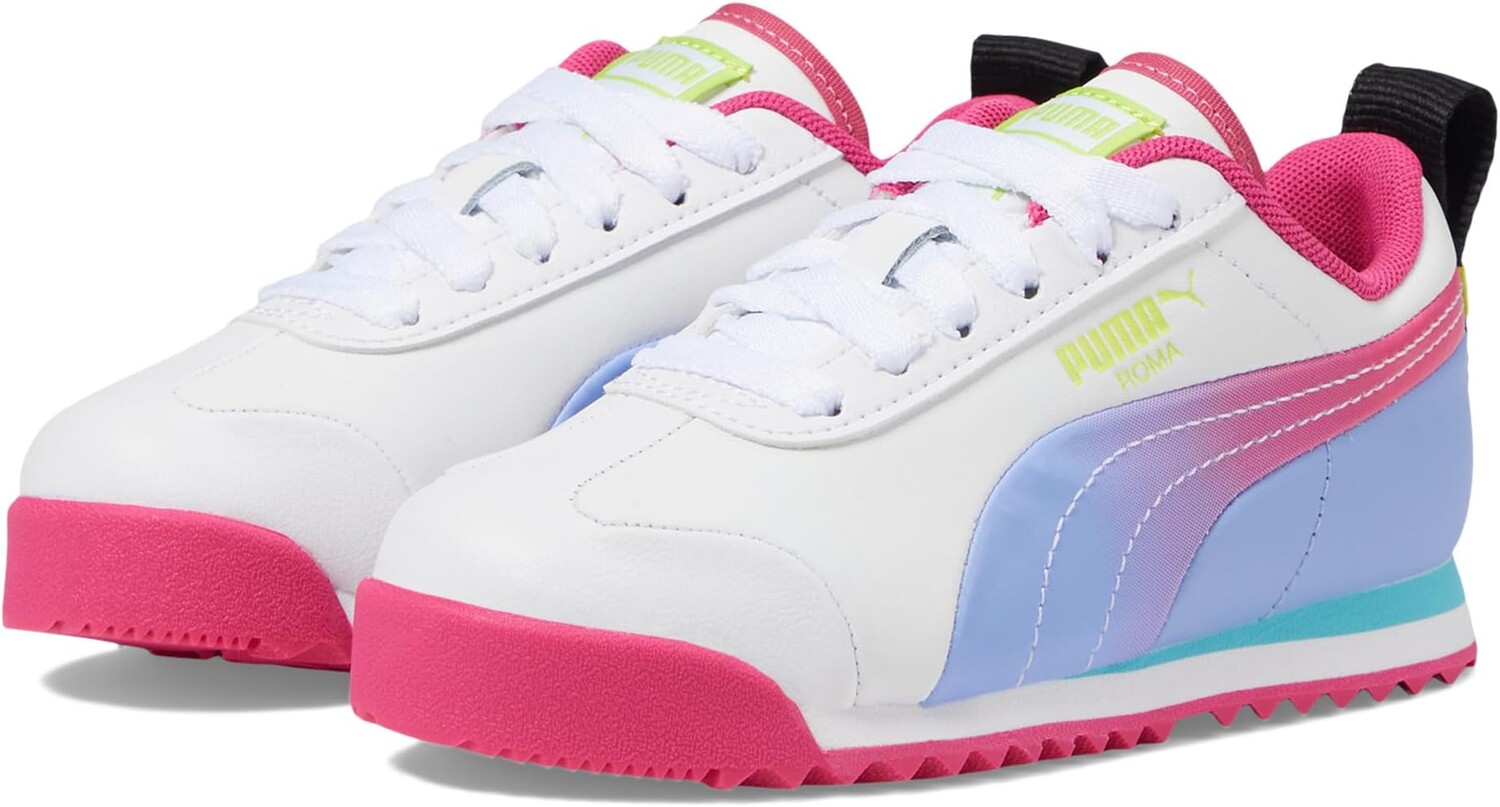 Кроссовки Puma Puma Kids Roma Sugar Rush Sneaker, цвет Puma White/Intense Lavender/Puma Pink
Кроссовки Puma Puma Kids Roma Sugar Rush Sneaker, цвет Puma White/Intense Lavender/Puma Pink