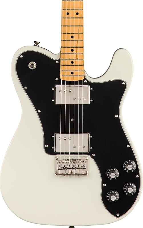 Электрогитара Squier Classic Vibe '70s Telecaster Deluxe Electric Guitar Maple FB, Olympic White
Электрогитара Squier Classic Vibe '70s Telecaster Deluxe Electric Guitar Maple FB, Olympic White