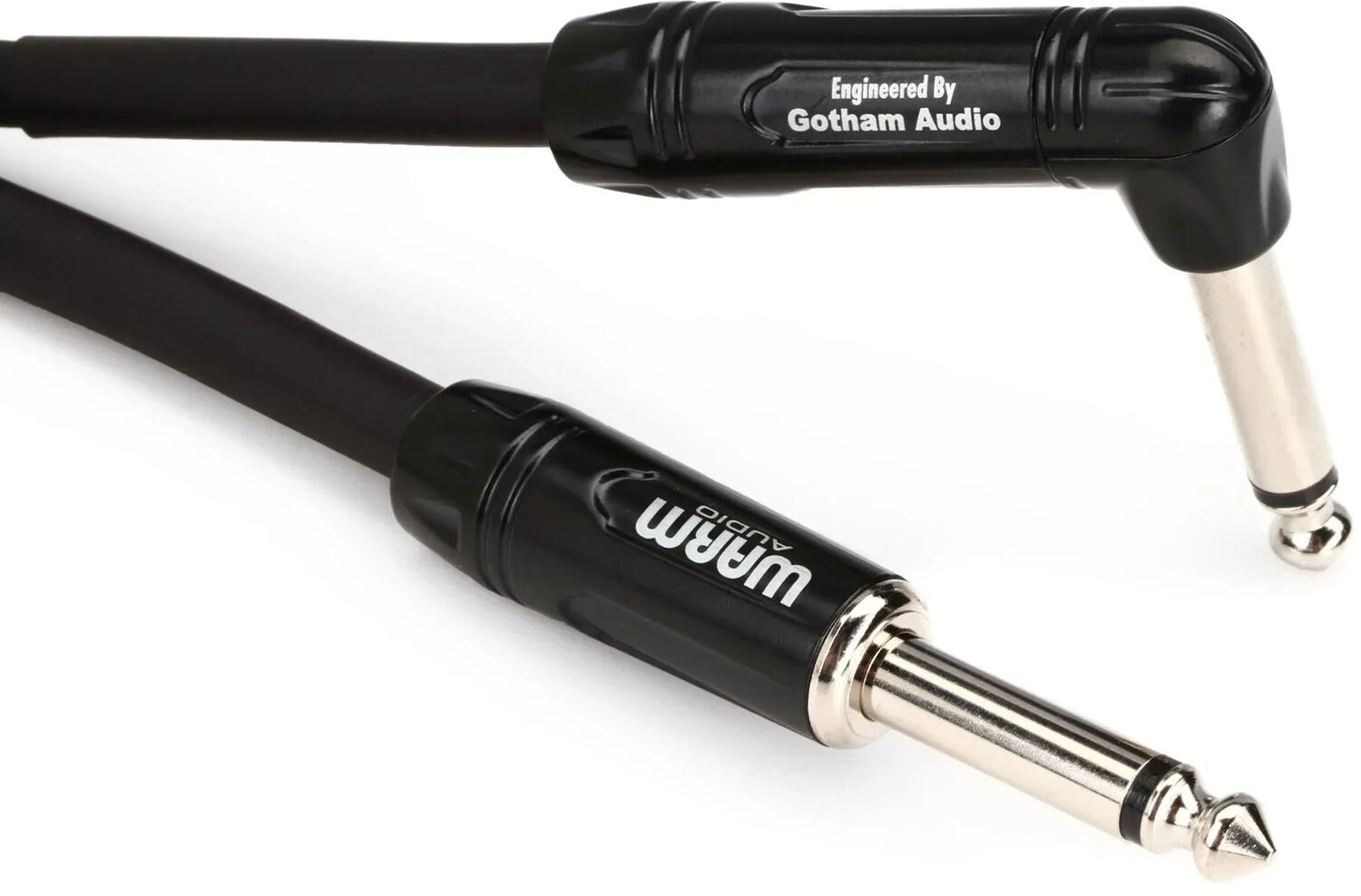 Warm Audio Pro-TS-1RT-10' Pro Silver, прямой и угловой инструментальный кабель — 10 футов
Warm Audio Pro-TS-1RT-10' Pro Silver, прямой и угловой инструментальный кабель — 10 футов