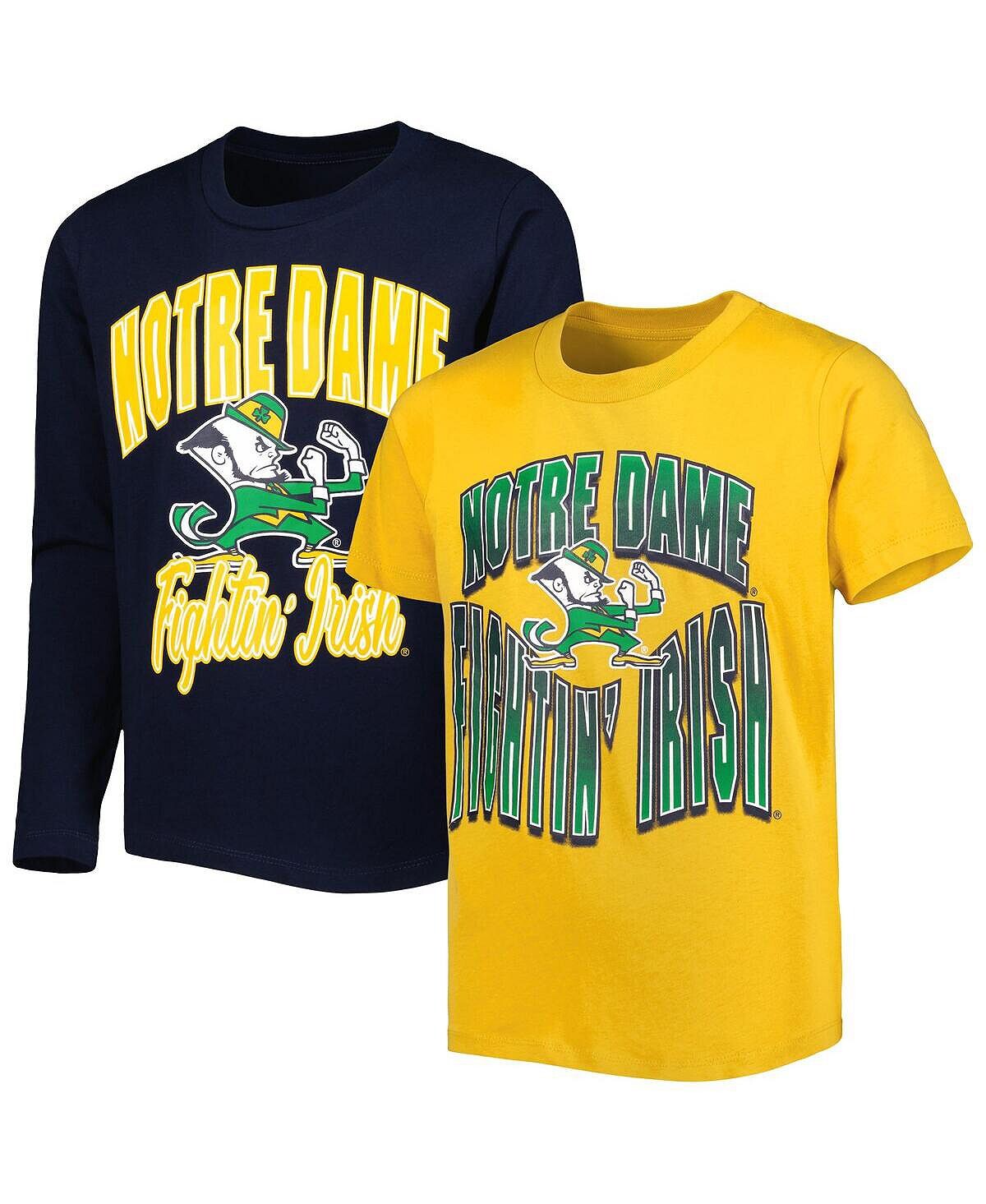 Темно-синий и золотой комплект футболок Big Boys Notre Dame Fighting Irish Game Day Outerstuff
Темно-синий и золотой комплект футболок Big Boys Notre Dame Fighting Irish Game Day Outerstuff