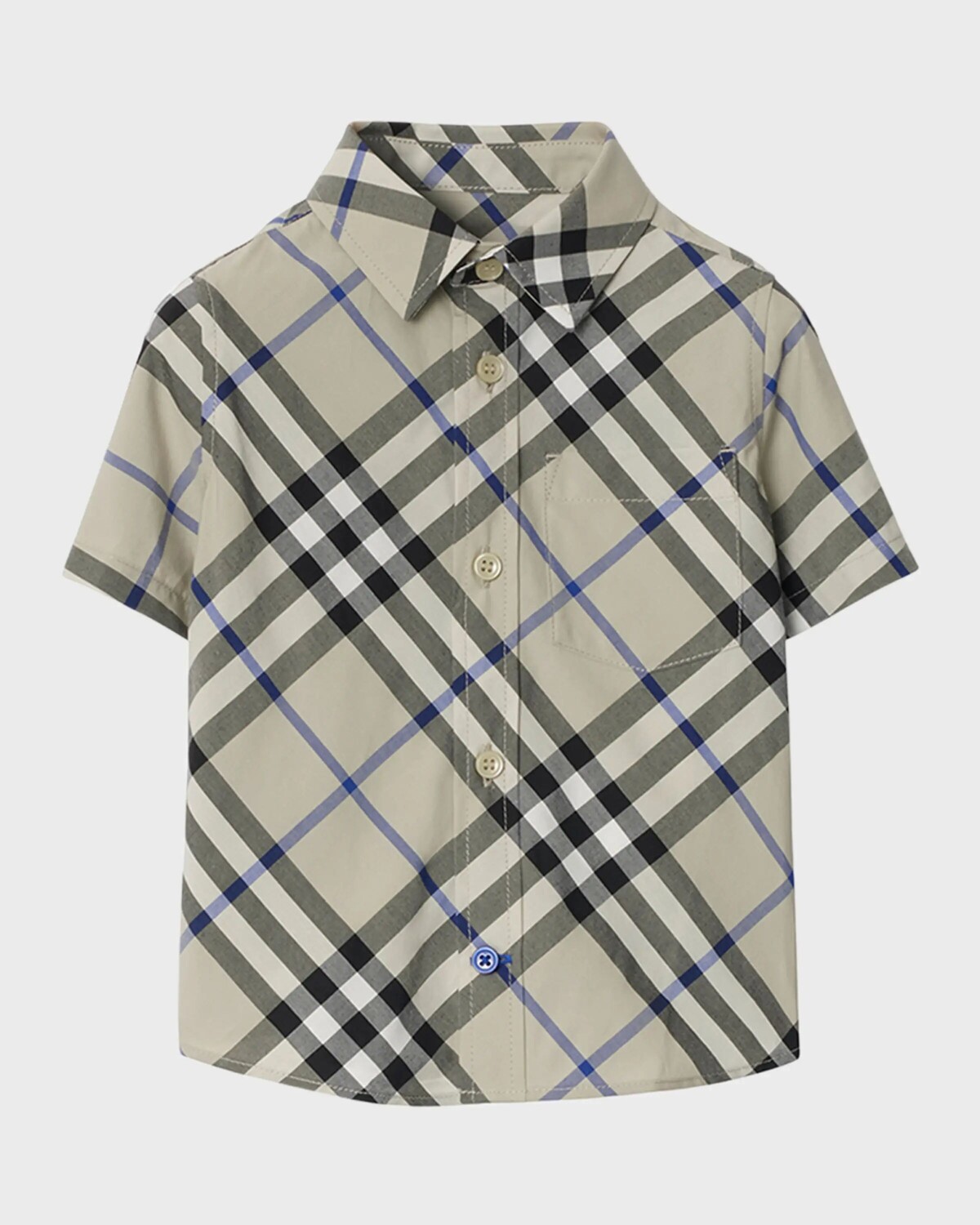 Рубашка на пуговицах в клетку Owen для мальчика, размер 6M-2 Burberry, цвет Lichen Check
Рубашка на пуговицах в клетку Owen для мальчика, размер 6M-2 Burberry, цвет Lichen Check