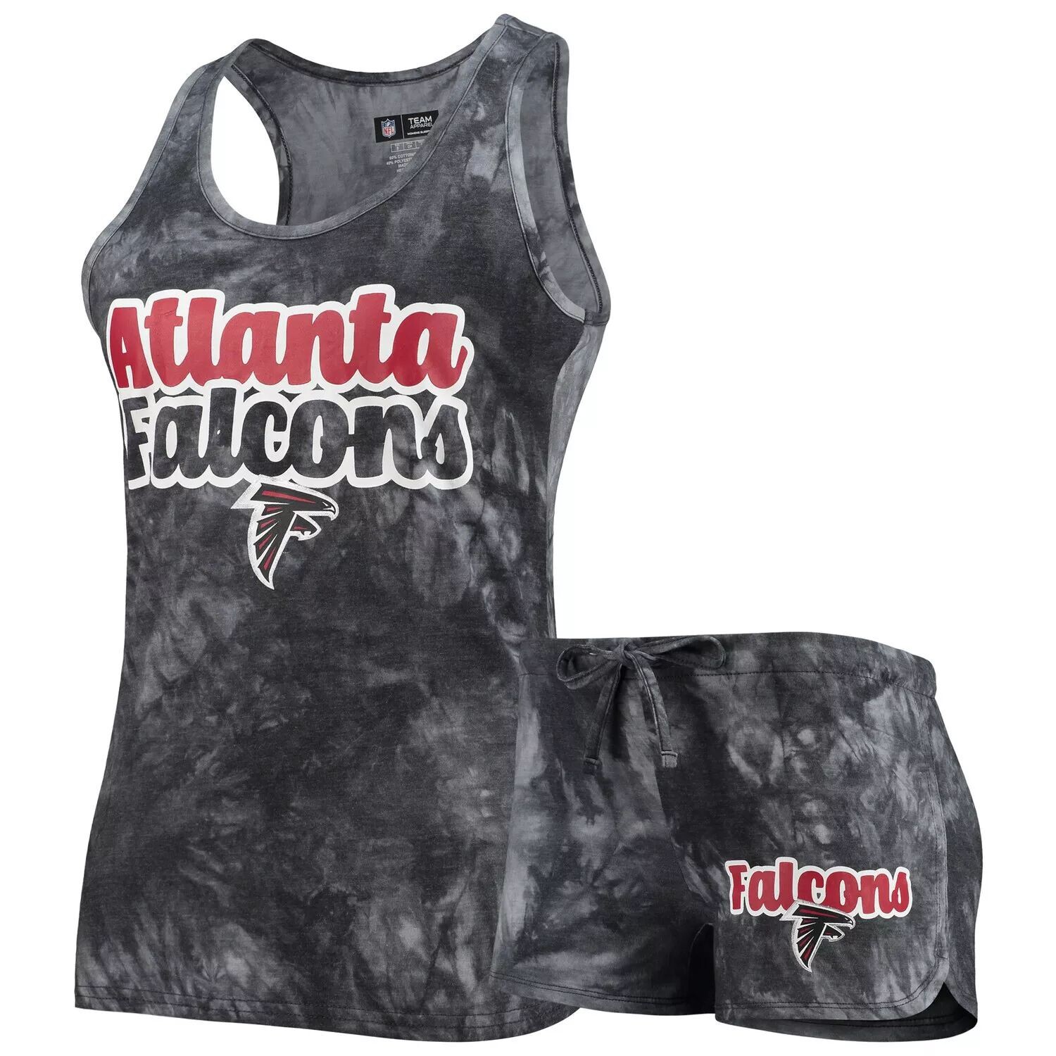 Женский комплект из топа и шорт на бретелях Billboard Concepts Sport Charcoal Atlanta Falcons Billboard
Женский комплект из топа и шорт на бретелях Billboard Concepts Sport Charcoal Atlanta Falcons Billboard