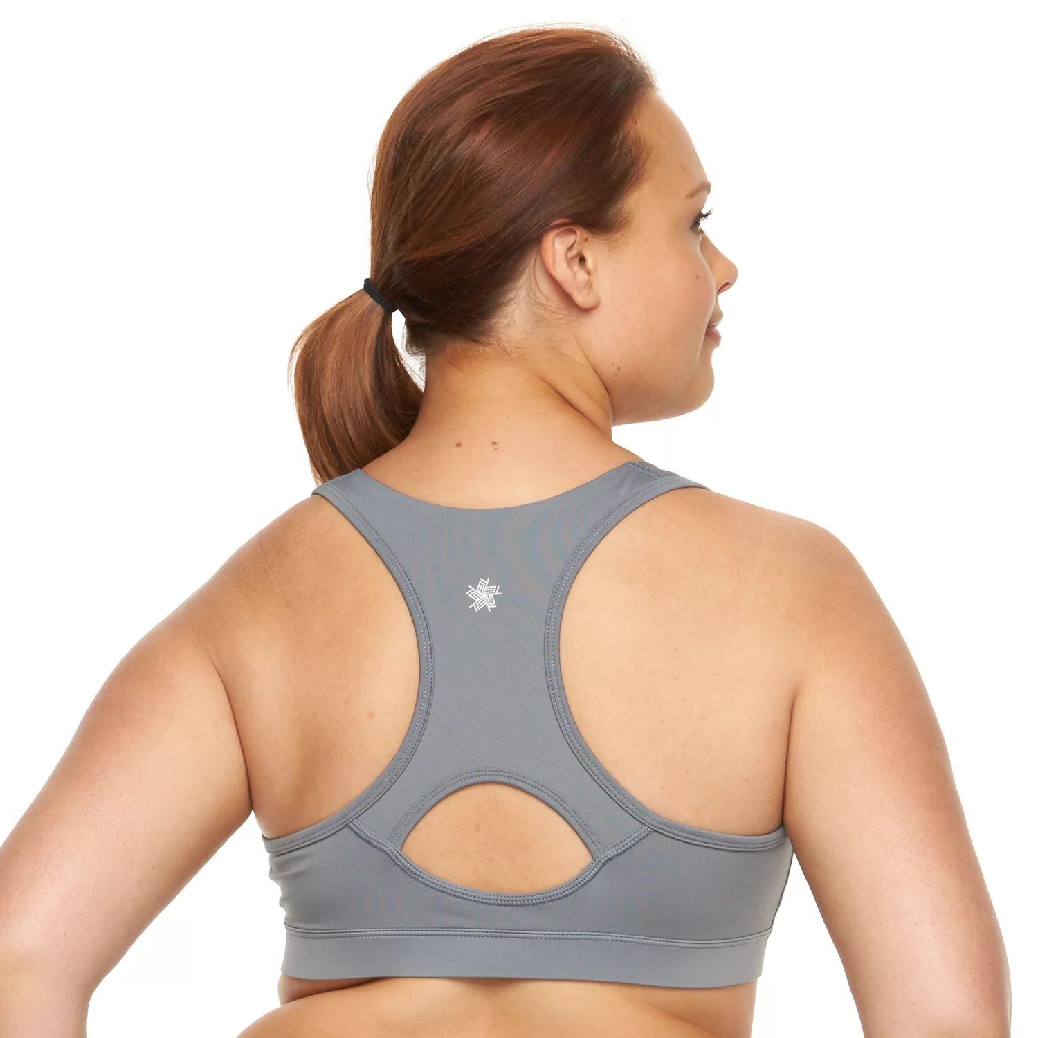Спортивный бюстгальтер больших размеров Tek Gear Racerback с низкой ударной нагрузкой Tek Gear, черный
Спортивный бюстгальтер больших размеров Tek Gear Racerback с низкой ударной нагрузкой Tek Gear, черный