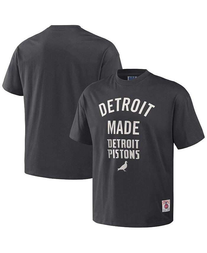 Мужская объемная футболка NBA x Anthracite Detroit Pistons Heavyweight Staple, серебро
Мужская объемная футболка NBA x Anthracite Detroit Pistons Heavyweight Staple, серебро