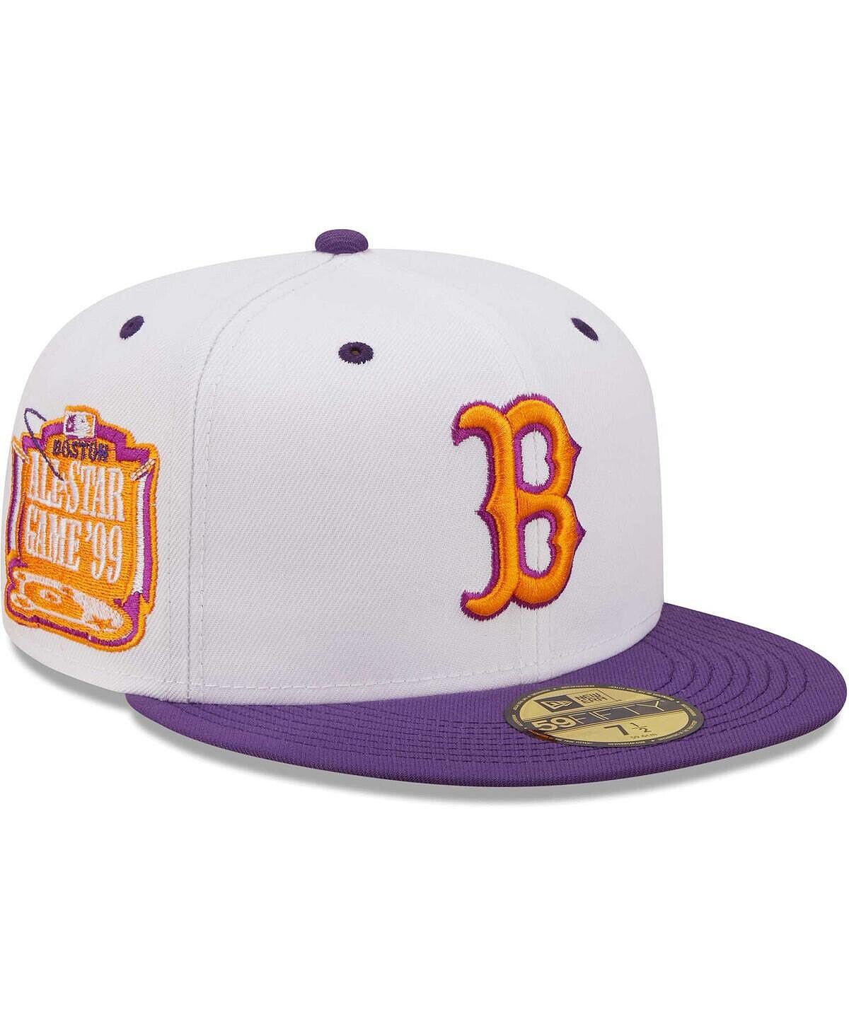 Мужская белая, фиолетовая шляпа Boston Red Sox 1999 Mlb All-Star Game Grape Lolli 59Fifty. New Era
Мужская белая, фиолетовая шляпа Boston Red Sox 1999 Mlb All-Star Game Grape Lolli 59Fifty. New Era