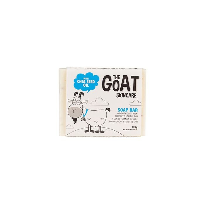 Мыло Pastilla de Jabón Leche de Cabra con Semilla de Chía The Goat Skincare, 100 gr
Мыло Pastilla de Jabón Leche de Cabra con Semilla de Chía The Goat Skincare, 100 gr