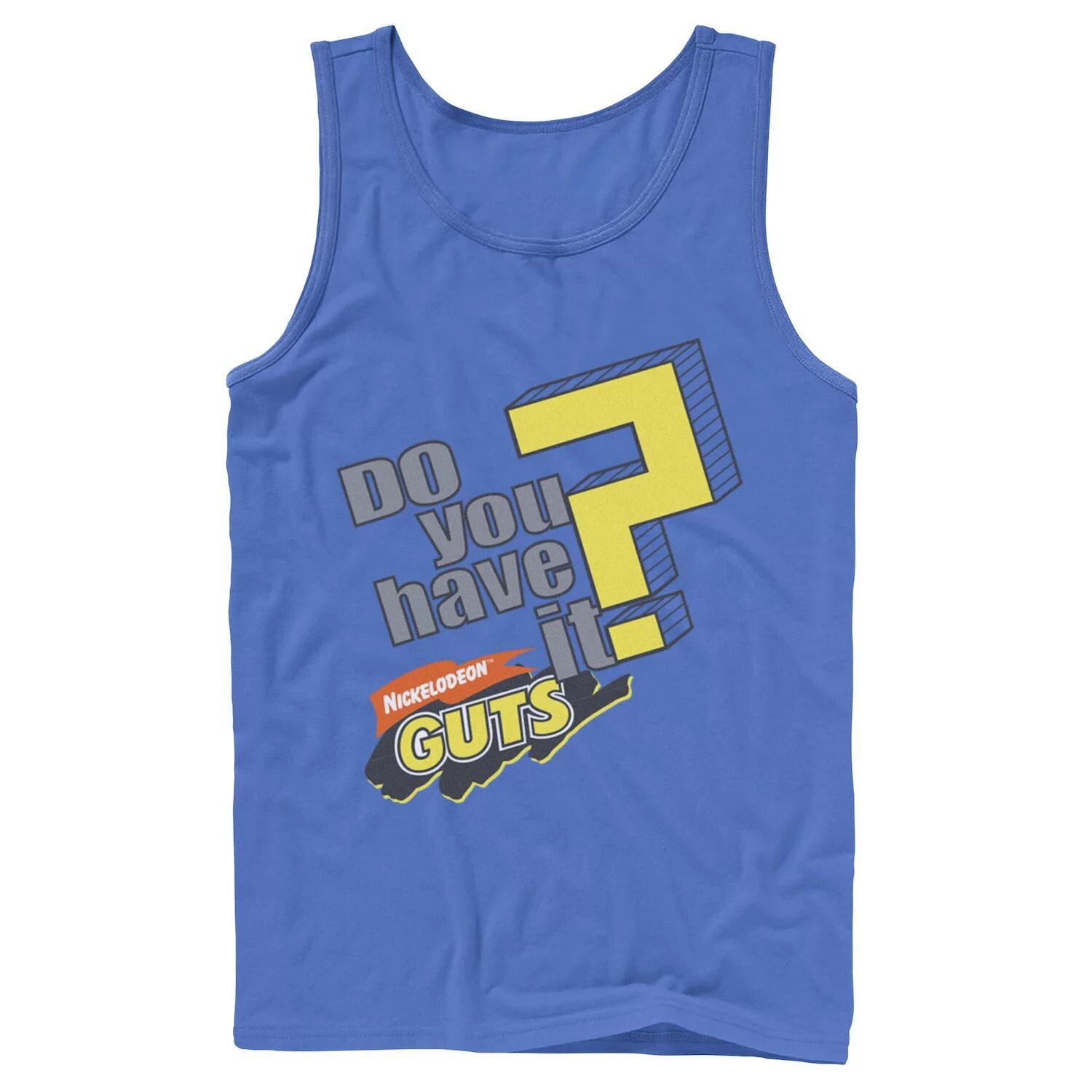 Мужская майка Nickelodeon Guts Do You Have It в винтажном стиле с логотипом и графическим рисунком
Мужская майка Nickelodeon Guts Do You Have It в винтажном стиле с логотипом и графическим рисунком