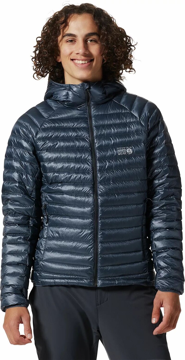 Mountain Hardwear Мужская ультралегкая пуховая куртка с капюшоном и молнией во всю длину, синий
Mountain Hardwear Мужская ультралегкая пуховая куртка с капюшоном и молнией во всю длину, синий